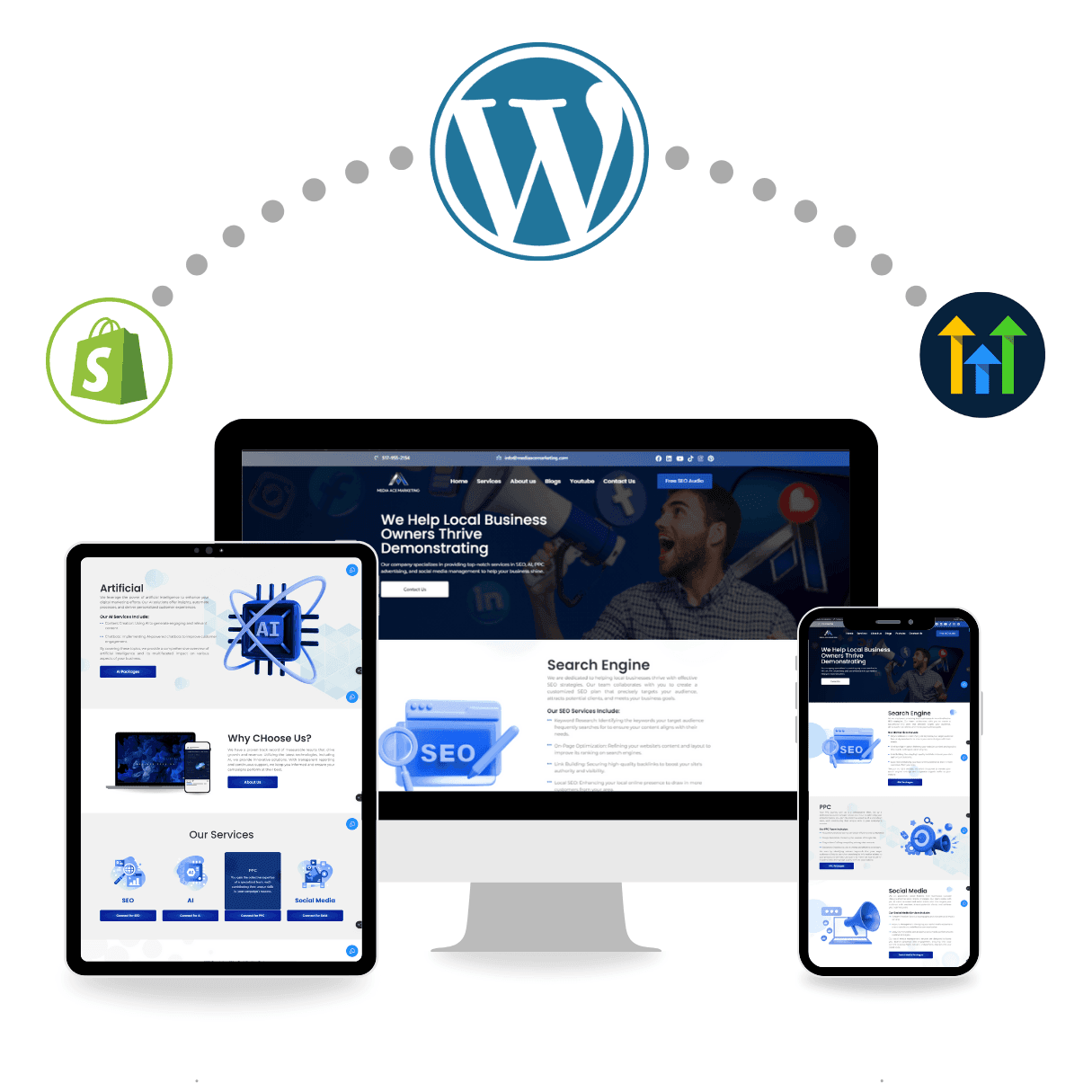 Custom Website Design(1) - home page